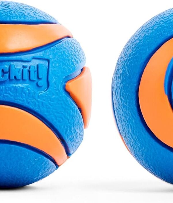 Chuckit! Ultra Squeaker Ball Dog Toy, Small (2 Inch) 2 Pack for Small Breeds